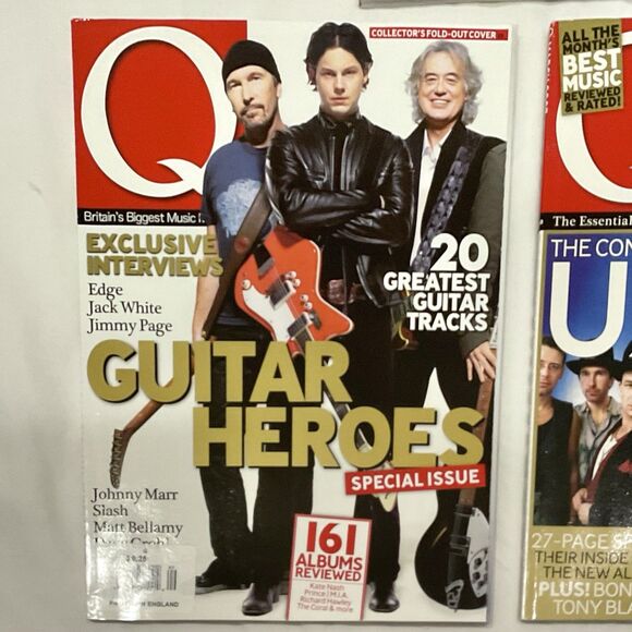 U2 Magazine Lot Q Magazine From Britain X 3 U2 Bono The Edge 2006 2007 Music - Picture 3 of 5